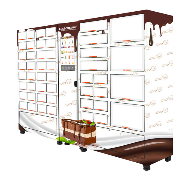 디저트 CE 인증 OEM 5를 위한 1500W 로커 자동 판매기