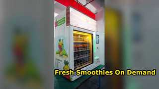 냉동 스무디 자판기