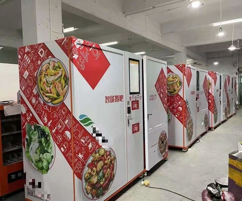 맞춘 자동 판매기를 가열시키는 동결된 신선 식품 식사 전자레인지