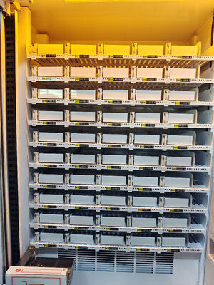 할루 핫 푸드 벤딩 머신 셀프 서비스 랭치 벤토 난방 기능으로 대용량 식품 벤딩 머신