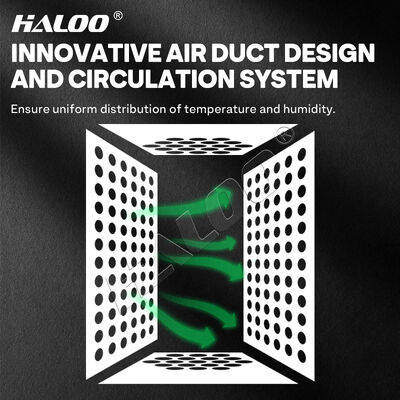 SDK 기능이 있는 할로 꽃 자동 판매기, 냉각 및 가습 시스템이 있는 스테인리스 스틸 바디