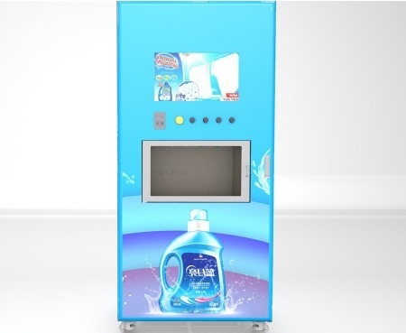 200L 능력과 4G 자조 물 액체 세제 리필 자동 판매기