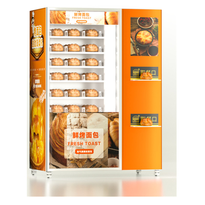 CE는 자동화된 구워진 빵 자동 판매기 4G 와이파이 네트워크를 증명했습니다