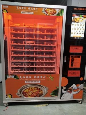 한 개의 전자레인지와 3800W 자동 빠른 식품 자동 판매기