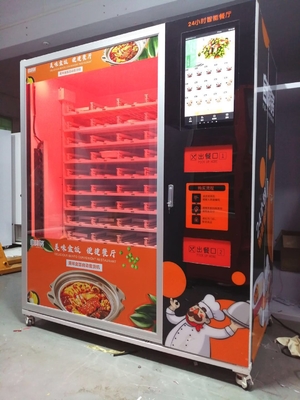 한 개의 전자레인지와 3800W 자동 빠른 식품 자동 판매기