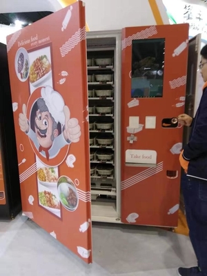 자동 판매기를 가열시키는 완전 자동 뜨거운 식품은 뜨거운 식품 자동 판매기를 특화했습니다
