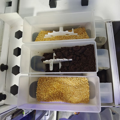 할로 완전 자동 야외 소프트 아이스크림 자동 판매기, 32인치 터치 스크린 및 자동 청소 기능